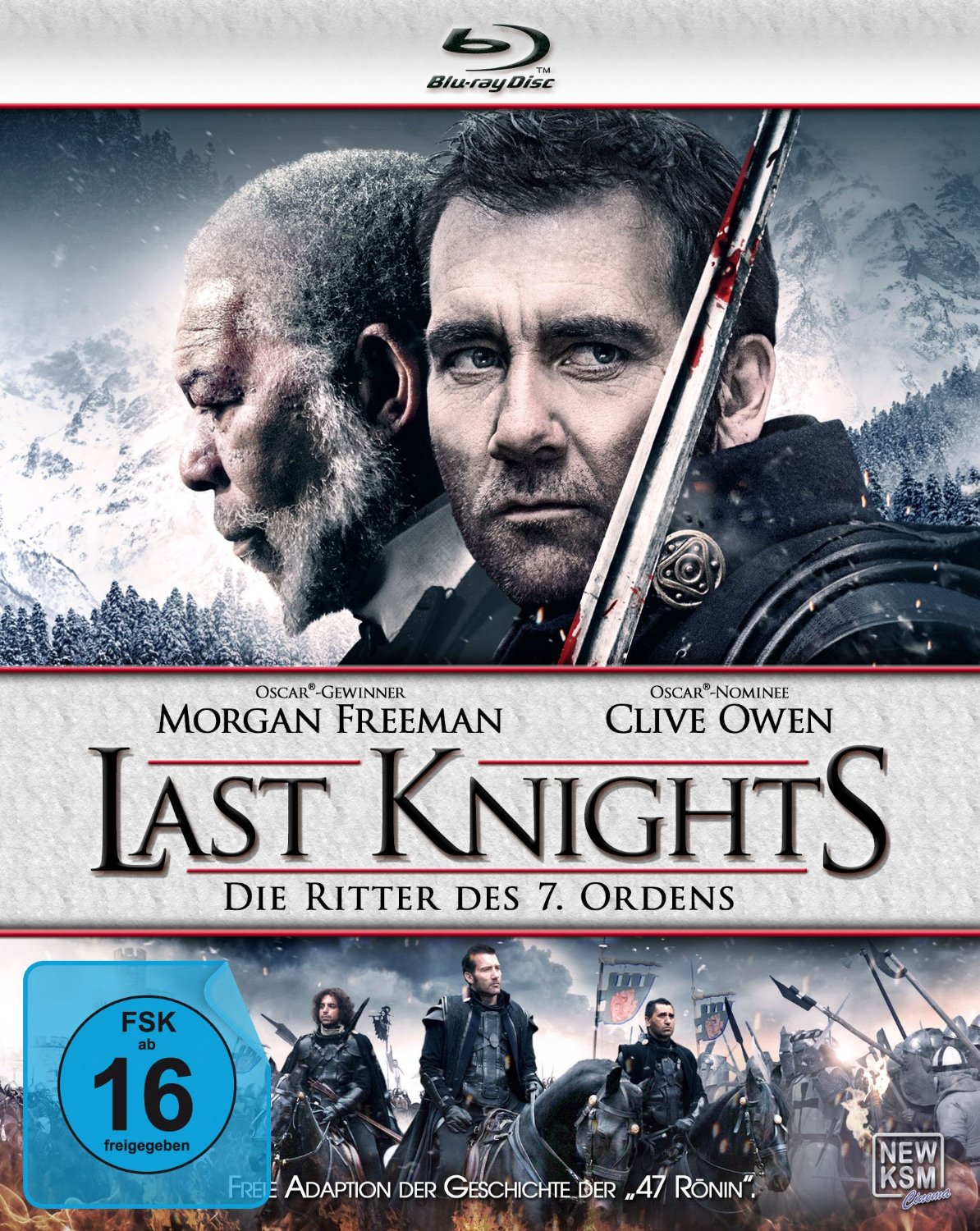 DVD-Cover von Last Knights - Die Ritter des 7. Ordens