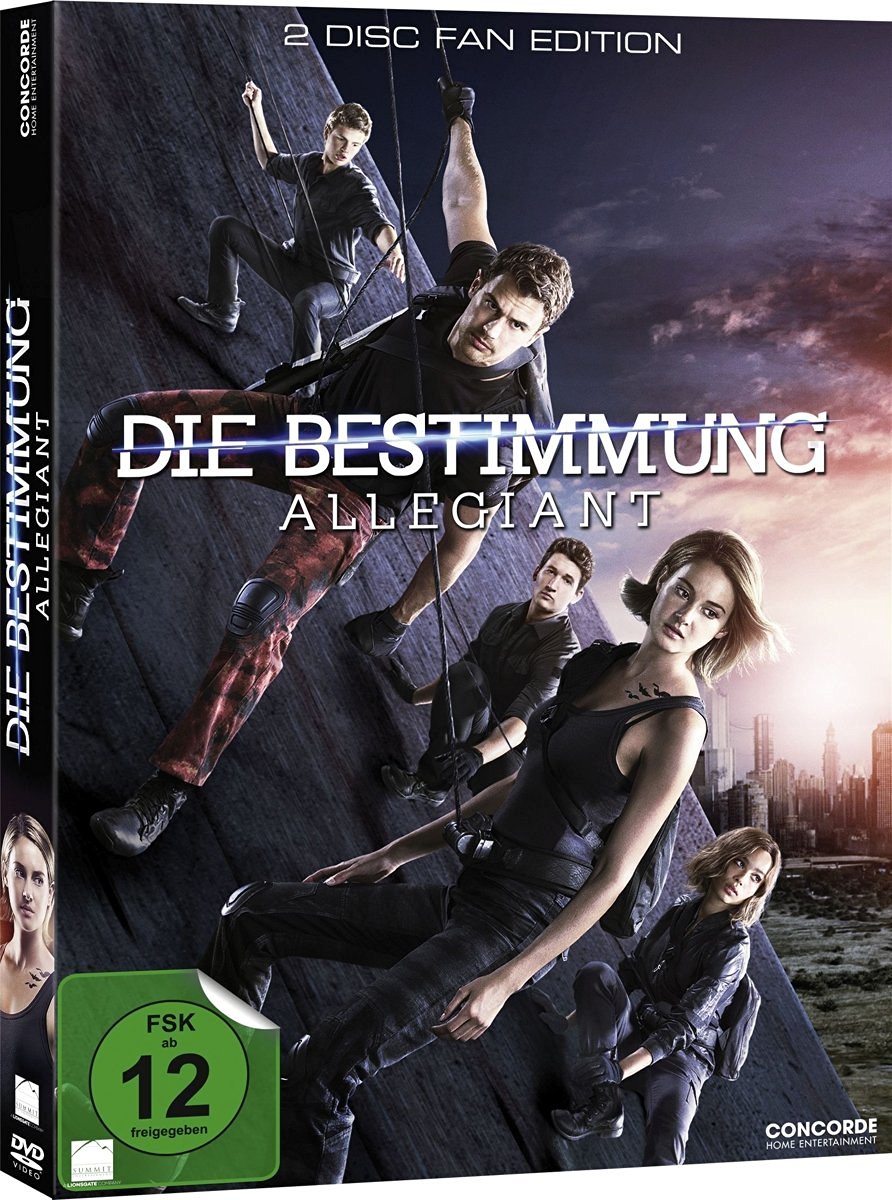 DVD-Cover von Die Bestimmung 3 - Allegiant 