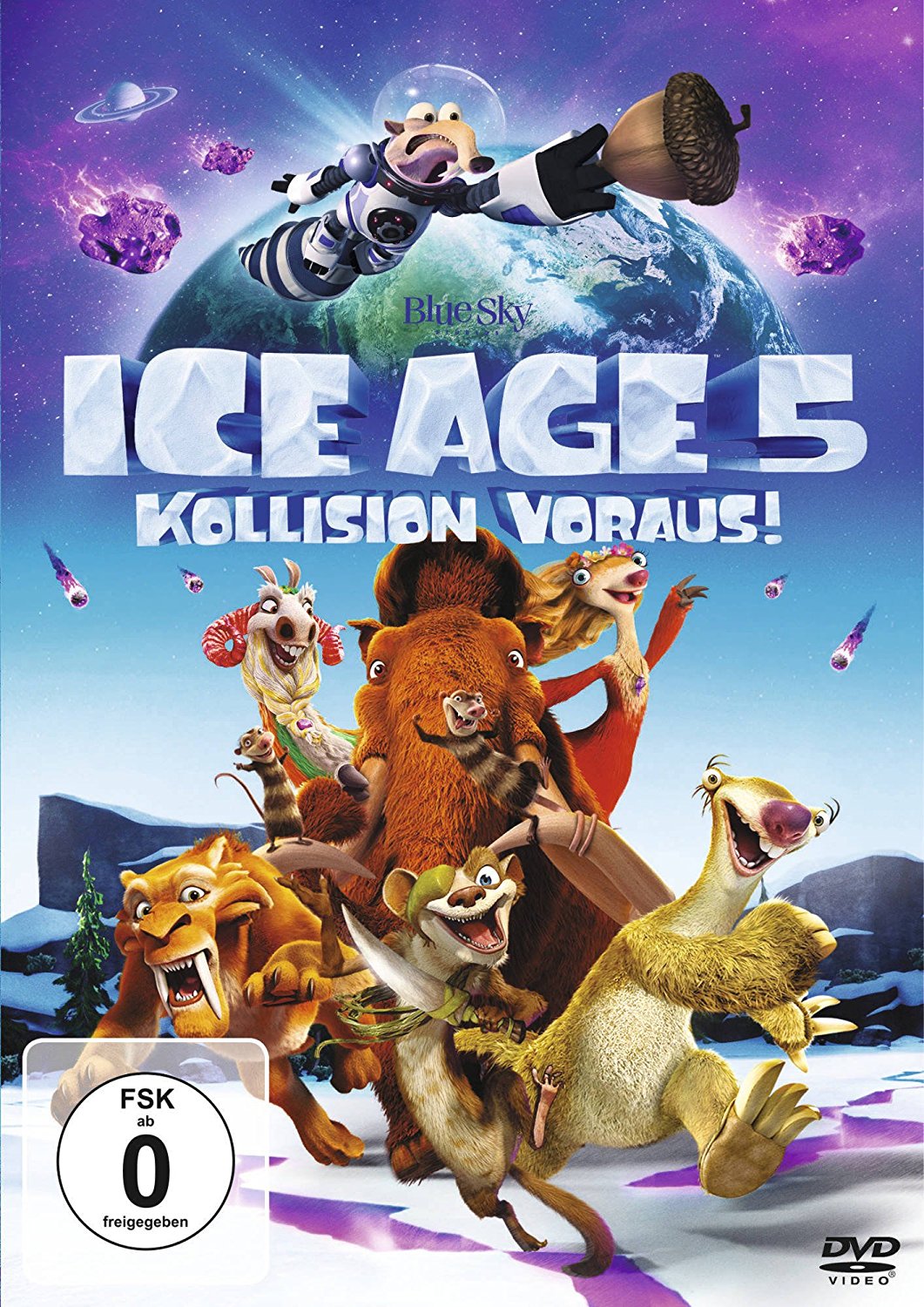 DVD-Cover von Ice Age - Kollision voraus!